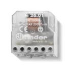 Tipo 26.01 -Relè ad impulsi (passo-passo) EMR 1 NO 10 A Finder 260182300000