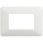 Placca 3 moduli BTicino AM4803BBN Matix