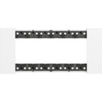 Placca Living Now 6 moduli BTicino KA4806KW