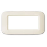 Placca 4 moduli Ave 45PY04BP Blanc