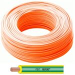 Cavo unipolare 1x10mmq CAV FS17/10AR Arancione 1 metro