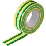 Nastro isolante 10mt Larghezza 15mm QTECH NAS15X10GV Giallo/Verde