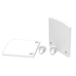 Kit 4 viti+2 testate bianche per profilo striscia LED MARINO CRISTAL 21378