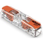 Morsetto volante Wago 4mmq 2 ingressi 221-2411