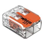 Morsetto volante Wago 4mmq 2 ingressi 221-412