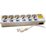 Multipresa 6 posti schuko 16A Melchioni 492518038
