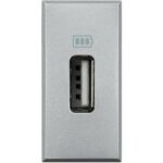 Presa USB per ricarica dispositivi BTcino HC4285C1  Axolute